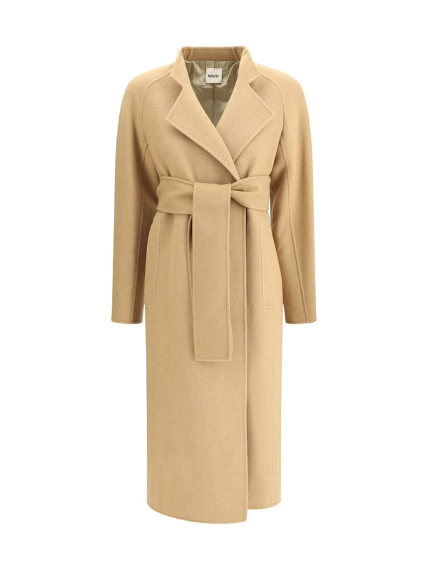 Khaite Beige Coats