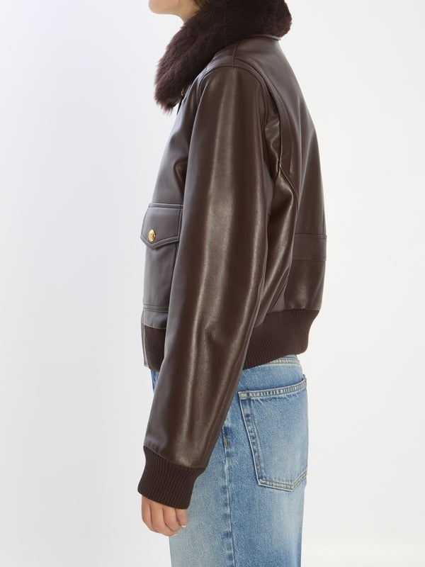 Aviator Leather Jacket