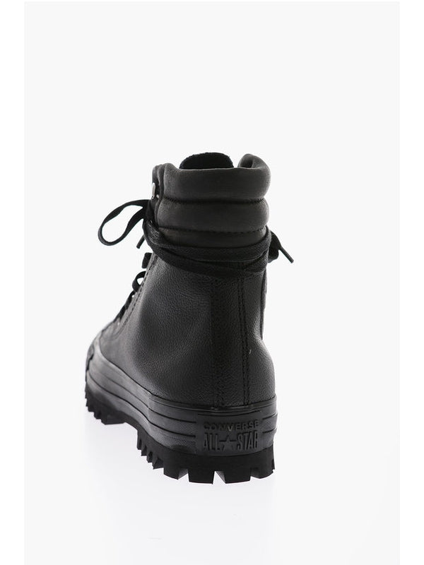 Converse Black High Top Sneakers