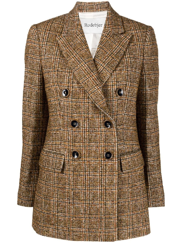 Como Check Pattern Double
  Jacket
