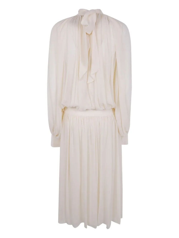 Semi-Couture Ivory Midi Dress