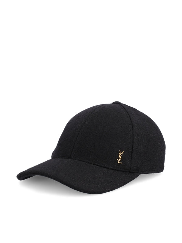 Saint Laurent Black Cap