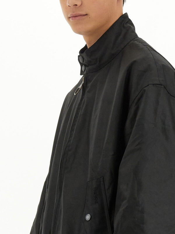 Barbour G9 HARRINGTON Black Jackets