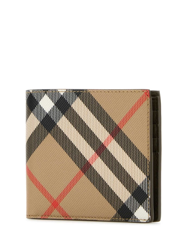 Vintage Check Bi-Fold Wallet