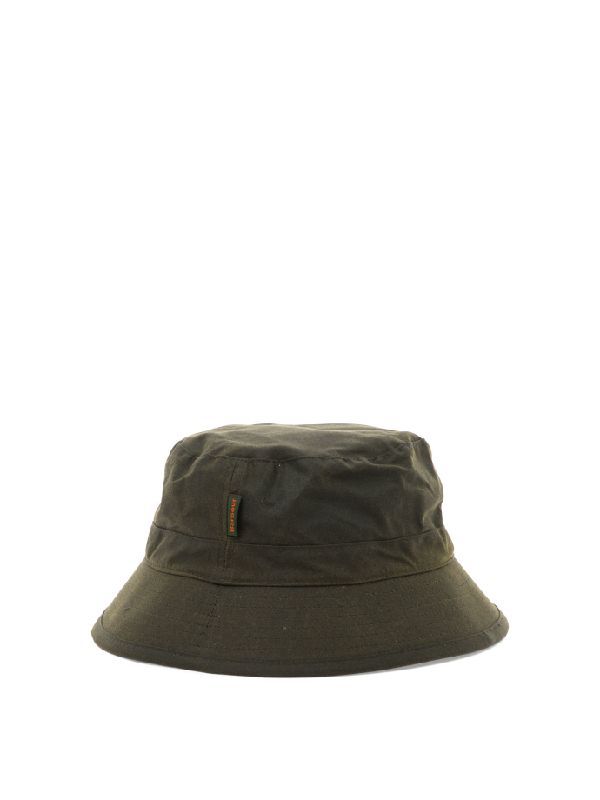 Logo Wax Cotton Bucket Hat