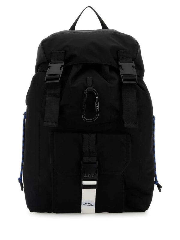 A.P.C. Black Backpacks