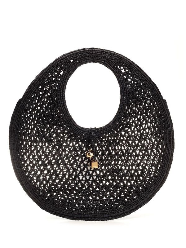 Spiazia Crochet Raffia Tote Bag