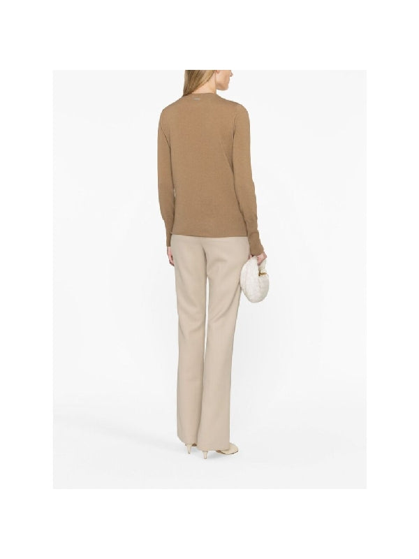 Crew Neck Cashmere Knit