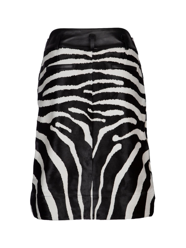 Animal Printing Cotton Skirt