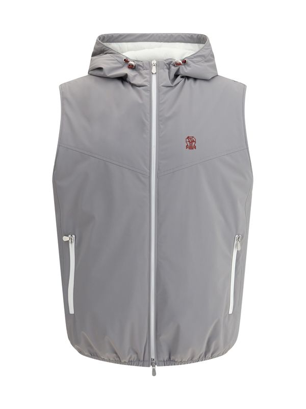 Brunello Cucinelli Grey Vest