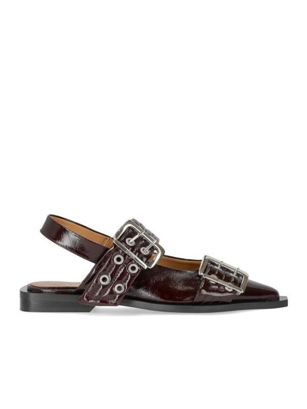 Patent Effect Buckle
  Sandal