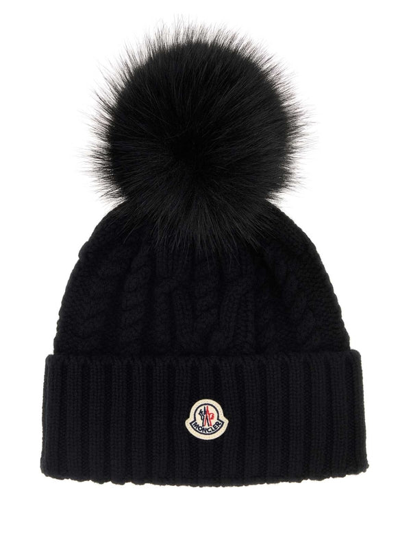 Moncler Black Beanies