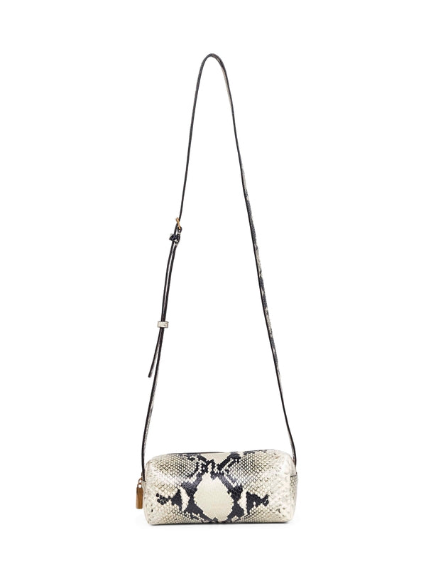 Kate Animal Pattern Ivory Shoulder Bag