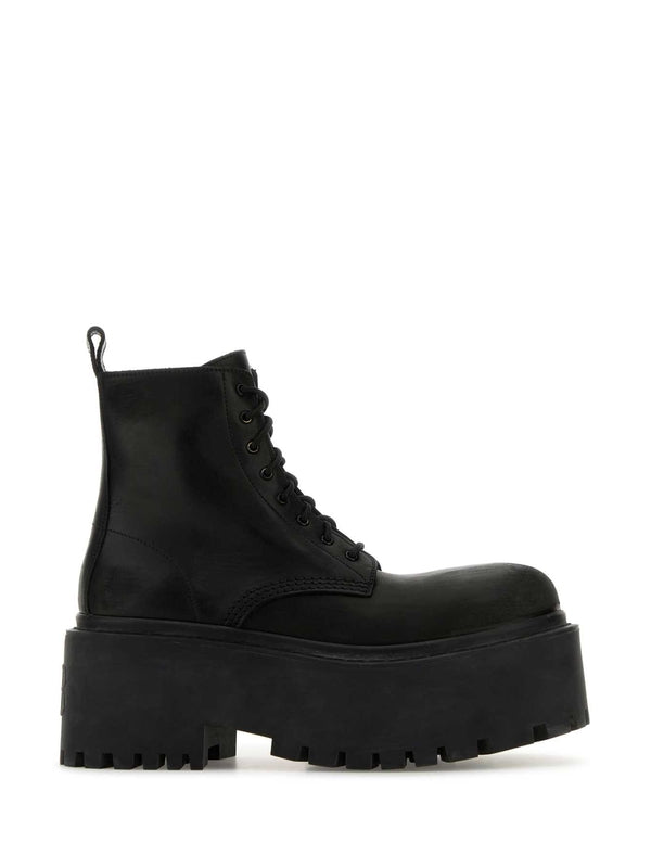 Strike Platform Lace Up Boots