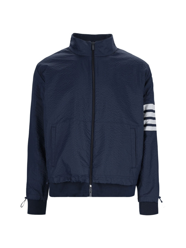 4-Bar Nylon Track Jacket