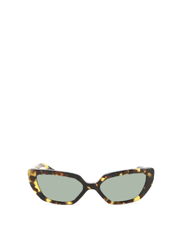 Tortoise Cat-Eye Frame Sunglasses