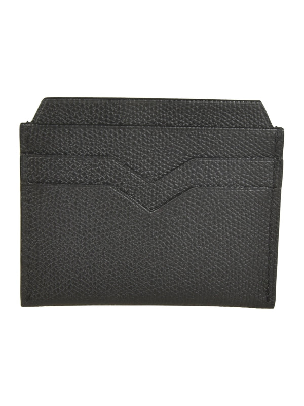 Black Leather Card Wallet