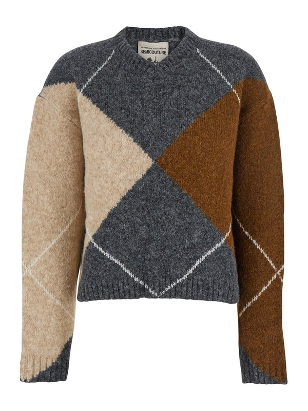 Semicouture Multicolor Knitted