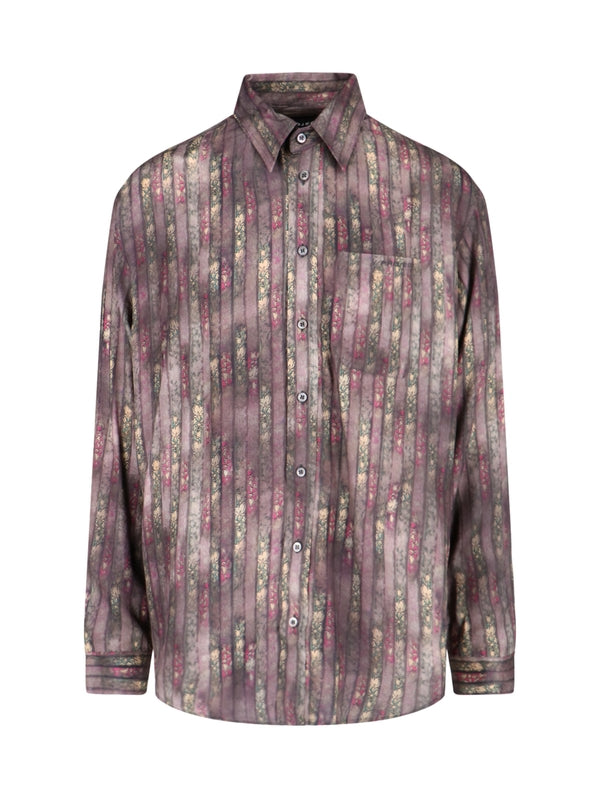 Allover Pattern Cotton Shirt - Jente