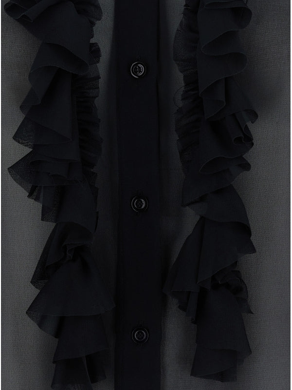 Semicouture Black Shirts & Blouses