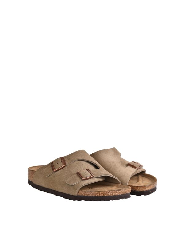 Zurich Strap Suede Sandals