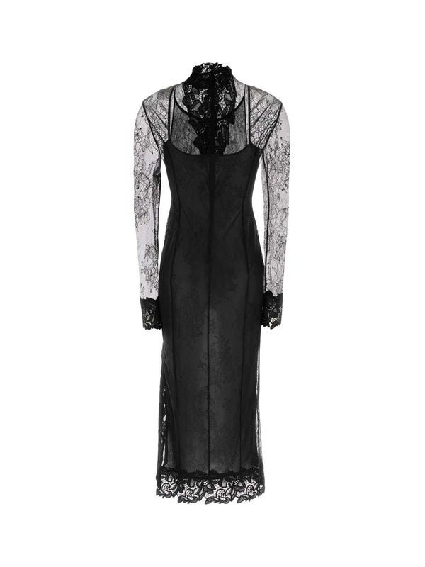 Blumarine Black Long Dress