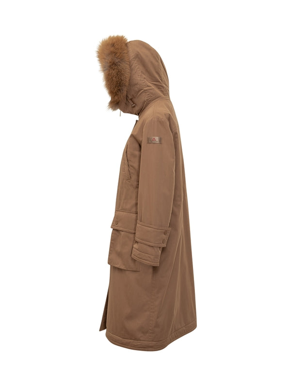 Peuterey Brown Fur & Shearling