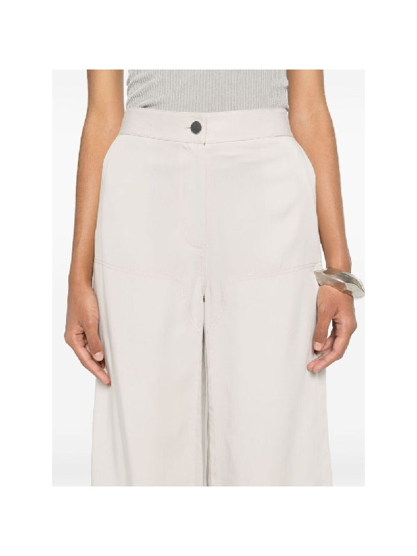 Straight Twill Weave Pants