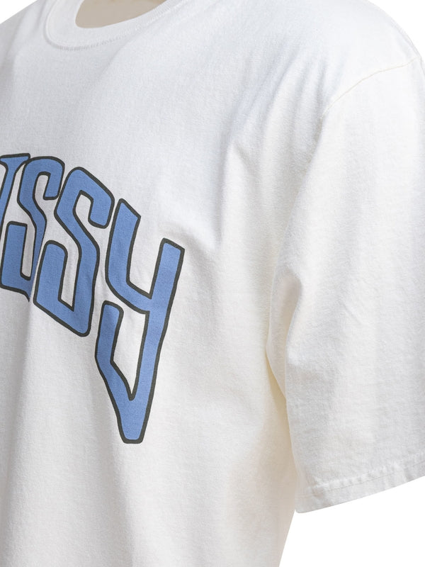Stussy White Half Sleeve