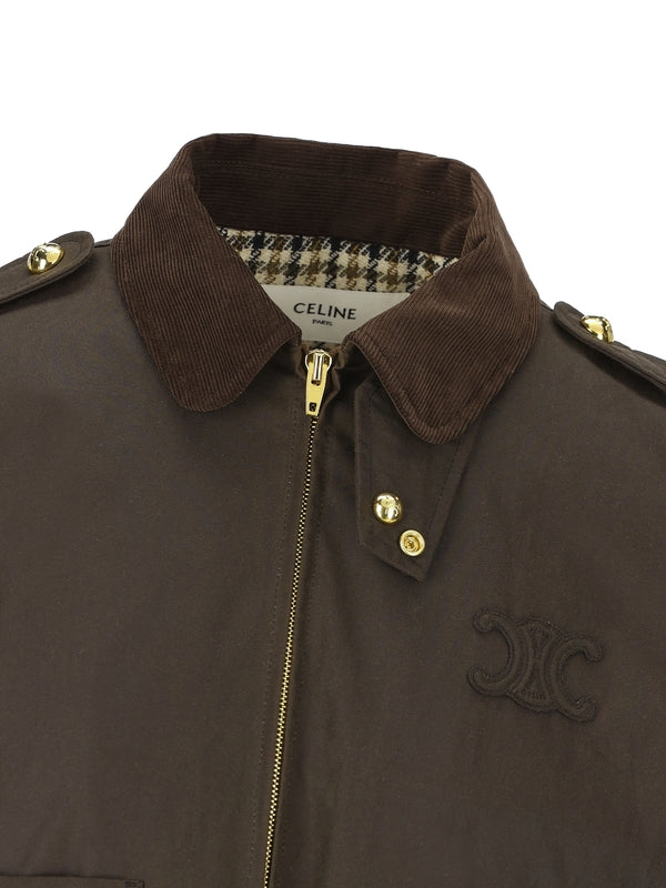 トリオンフ ロゴパッチ ウールジャケット