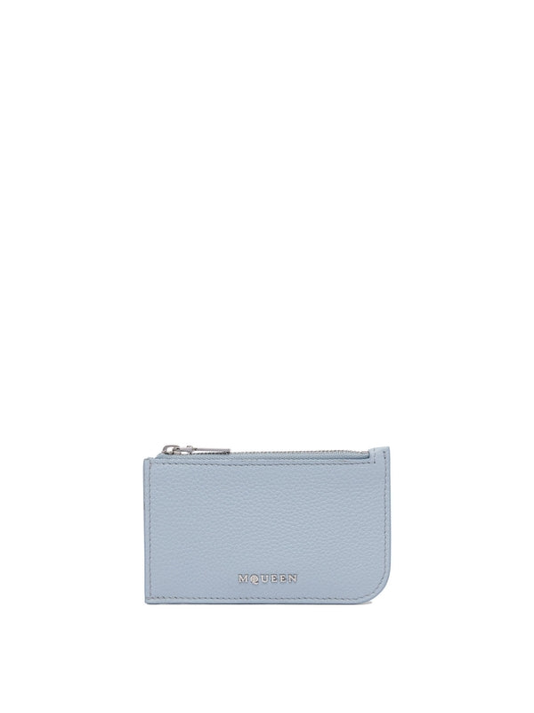 Alexander Mcqueen Skyblue Card Holders