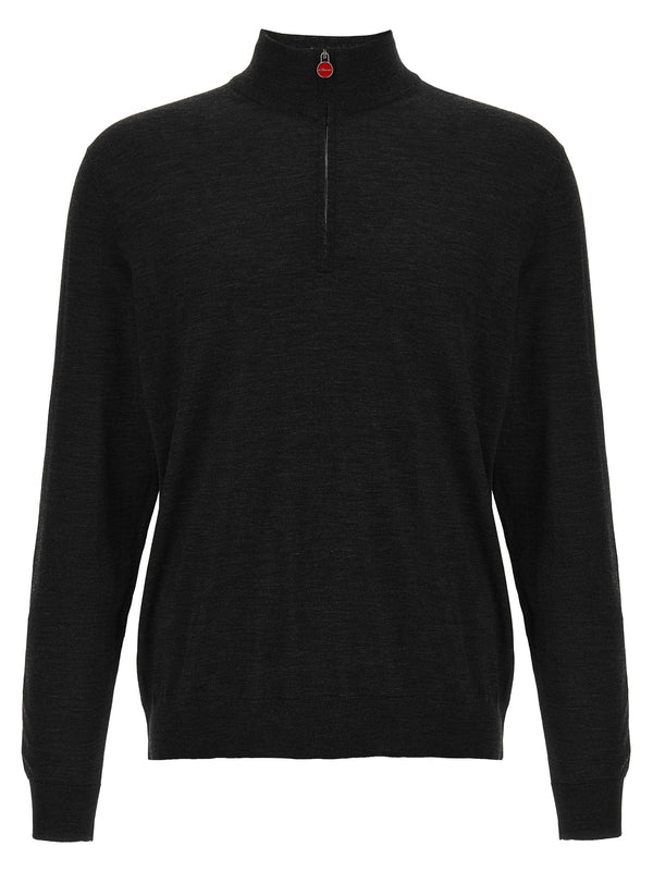 Kiton Grey Polo Shirt