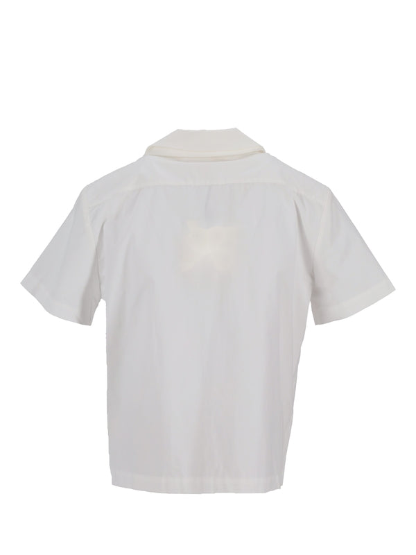 shushu/tong White Short Sleeve Shirt & Blouse