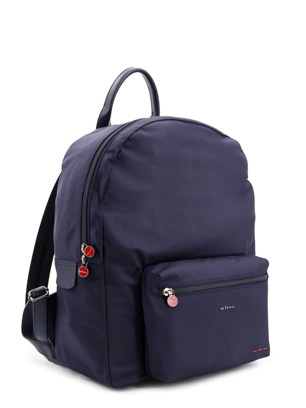 Logo Pocket Nylon Backpack