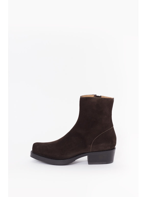 Second/Layer Brown Ankle Boots