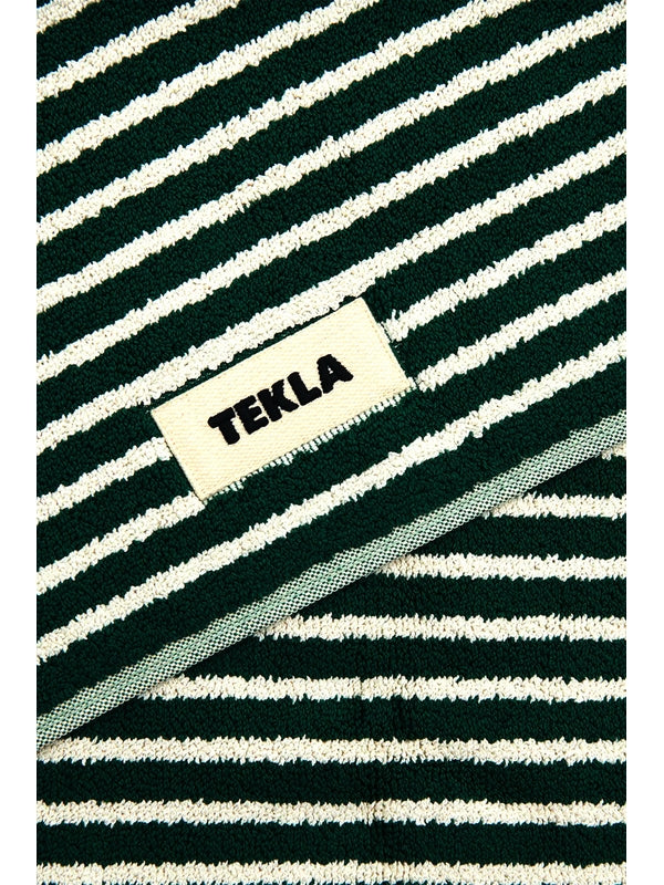 Logo Patch Stripe Towel