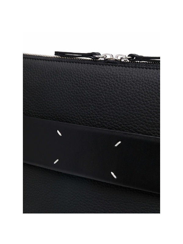 5ac Stitch Leather Clutch Bag