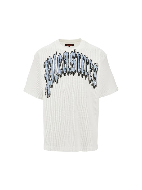 Pleasures White Short Sleeve T-Shirt