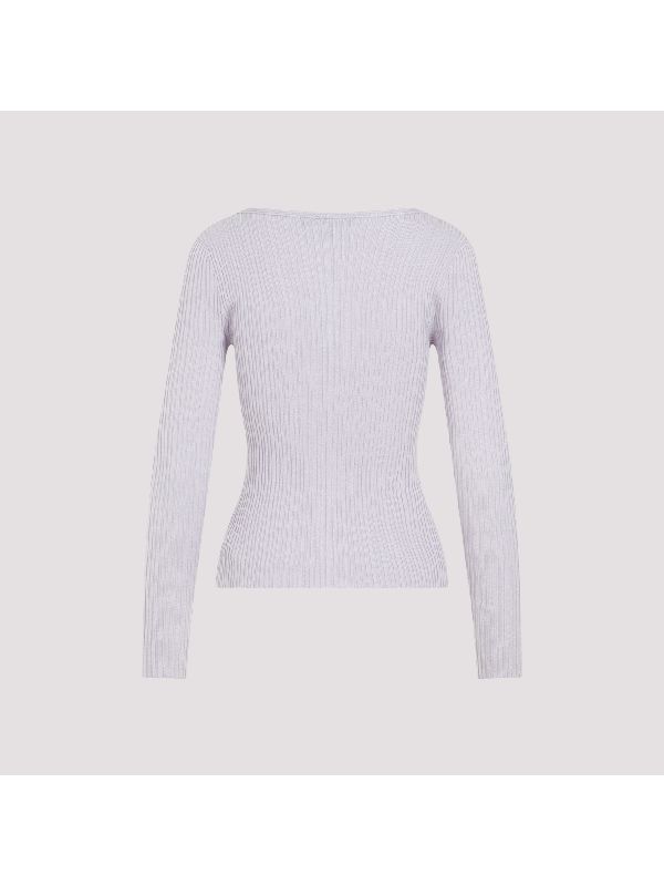 Wool Blend V-Neck Knit