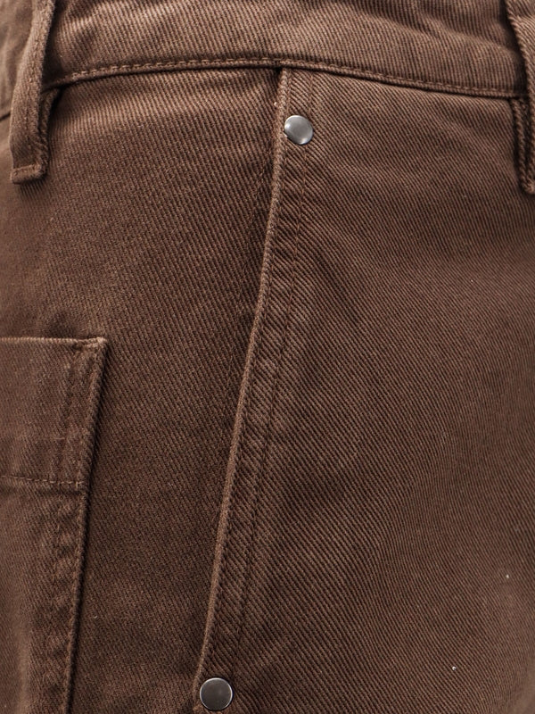 LEMAIRE - Straight Cotton Pants - Jente