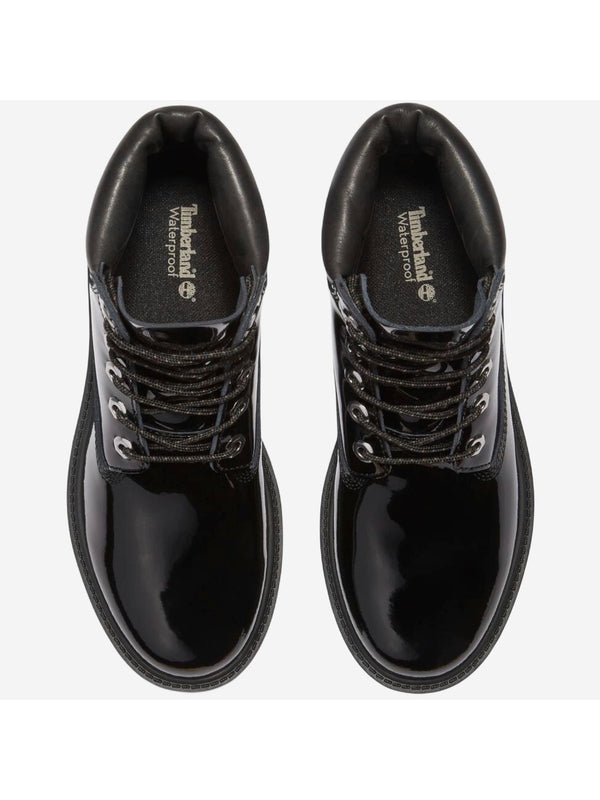 Timberland Black Lace-Up Boots