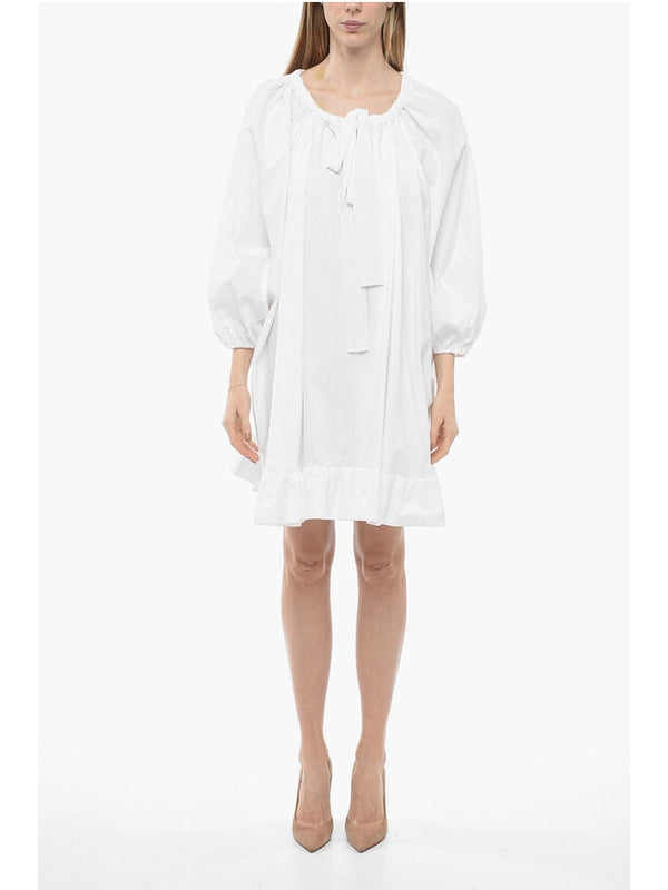 Patou White Mini Dress