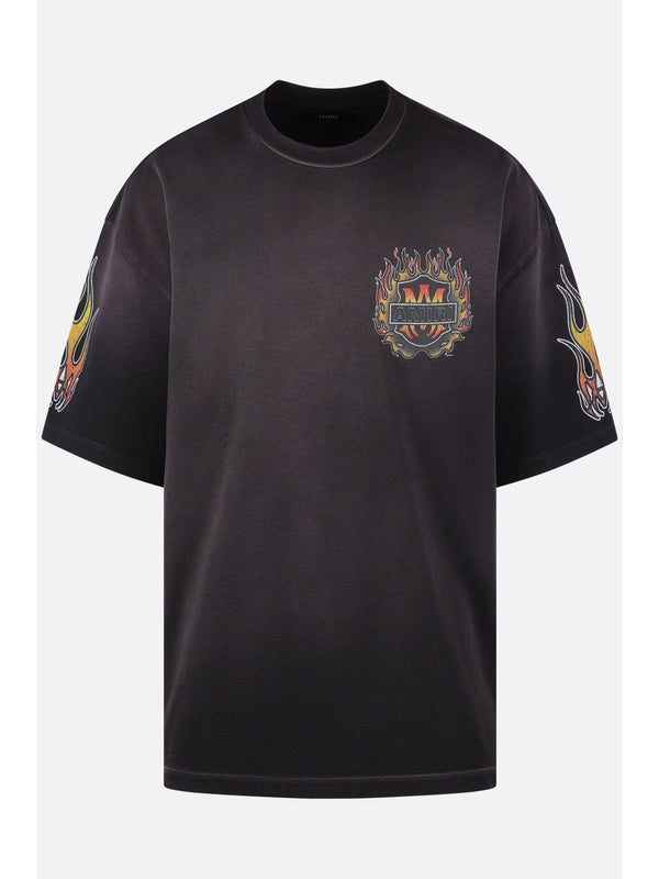 Amiri Black Half Sleeve