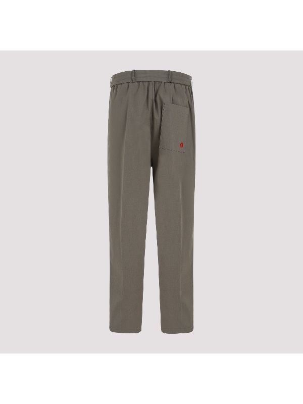 Drawstring Cotton Pants