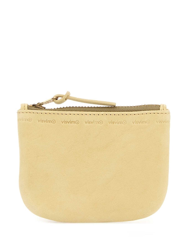 Logo Leather Coin Wallet