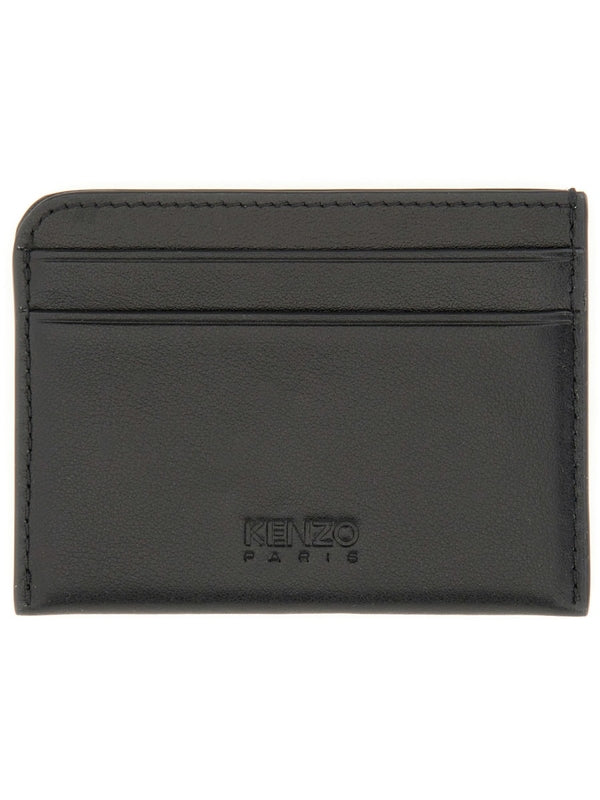 Varsity Leather Card Wallet