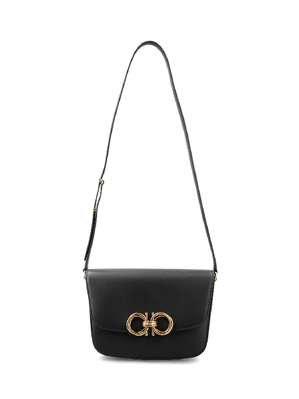 Trapezio Gancini Medium Shoulder Bag