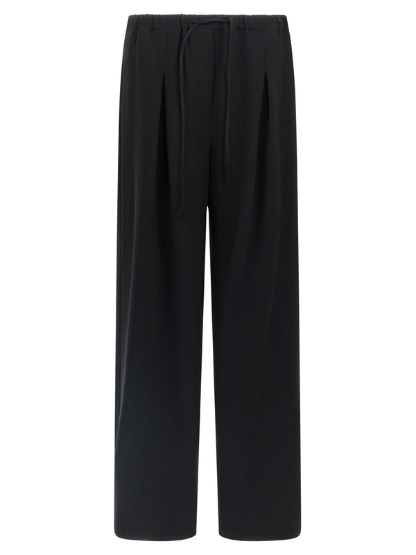 Drawstring
  Pleated Pants