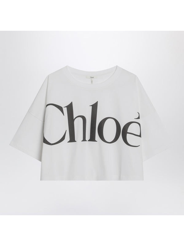 Boxy Logo Printed Short-sleeve T-shirt