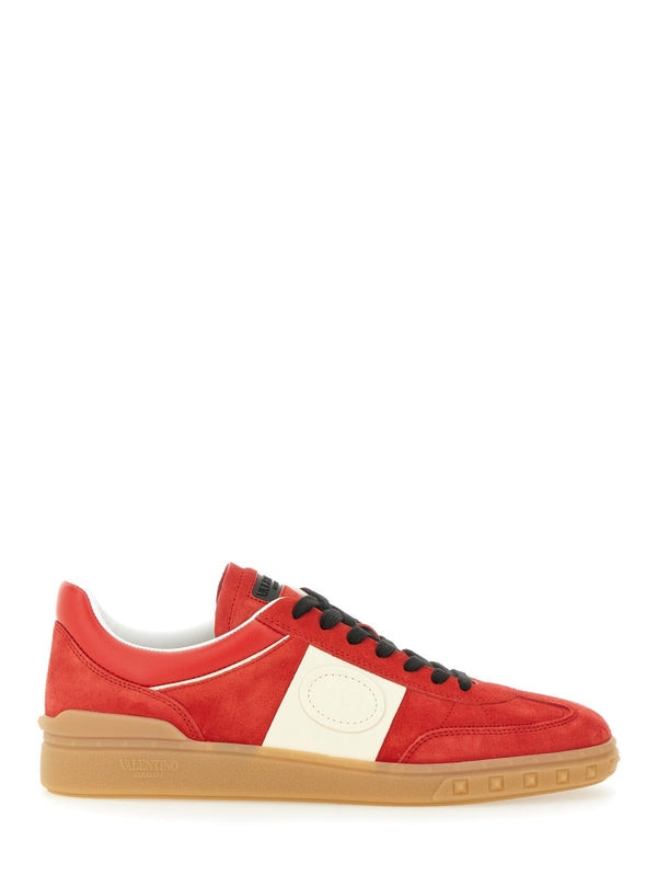Valentino Red Low Top Sneakers